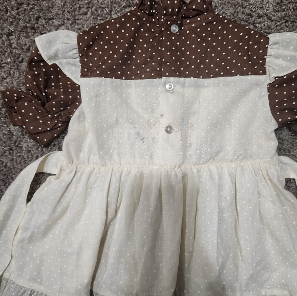 Vintage 70s / 80s Princess Anne, Toddler Girls Dress, Size 3t - Picture 6 of 6